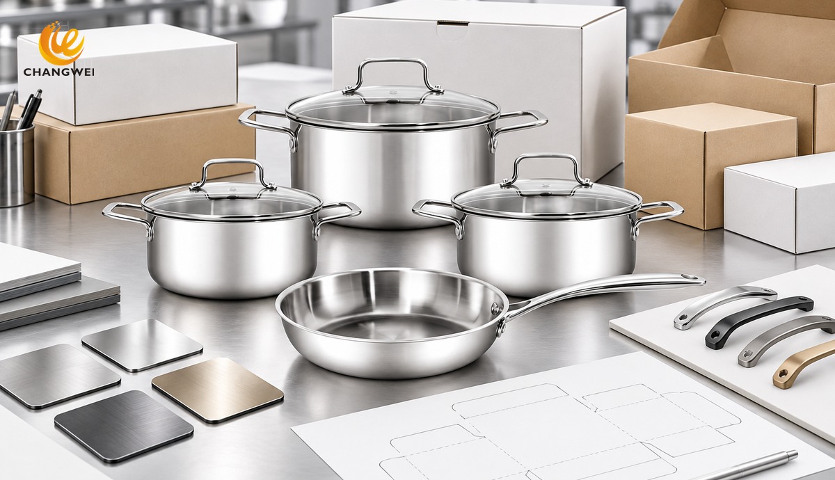 OEM и private label разработка посуды из нержавеющей стали